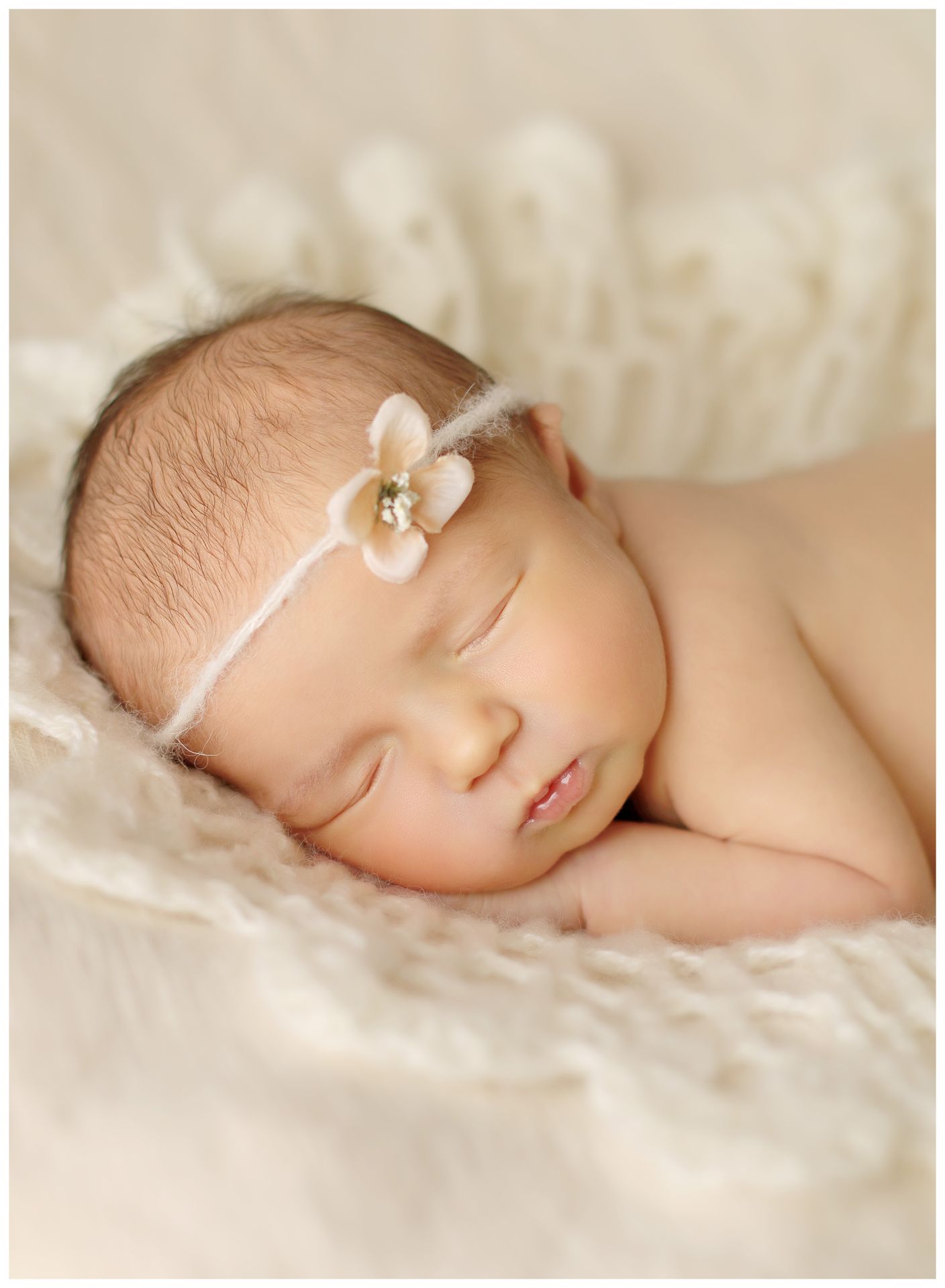 Fotografie spícího miminka - newborn